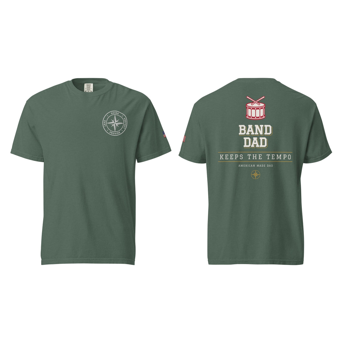 Blue Spruce front and back