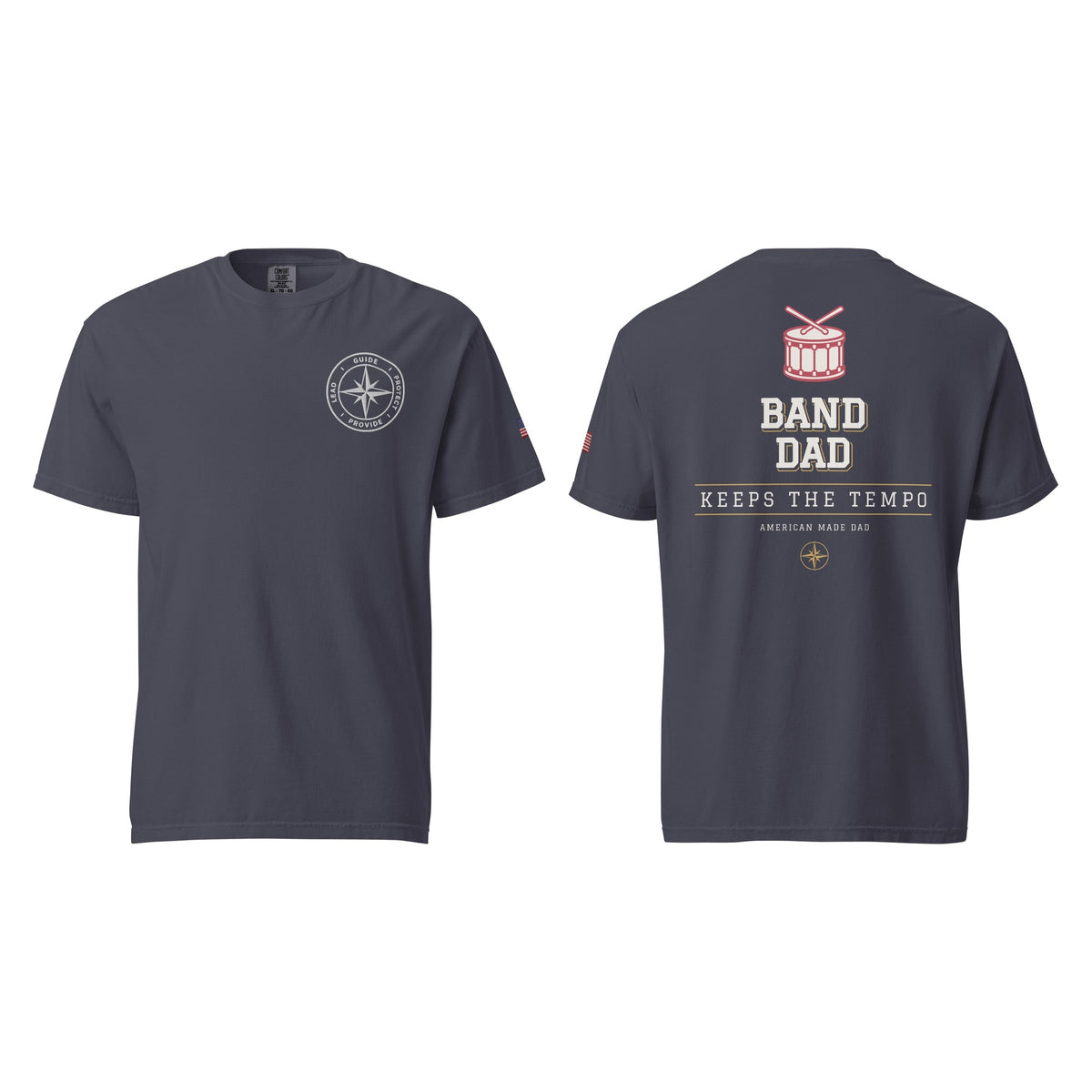 Navy front and back