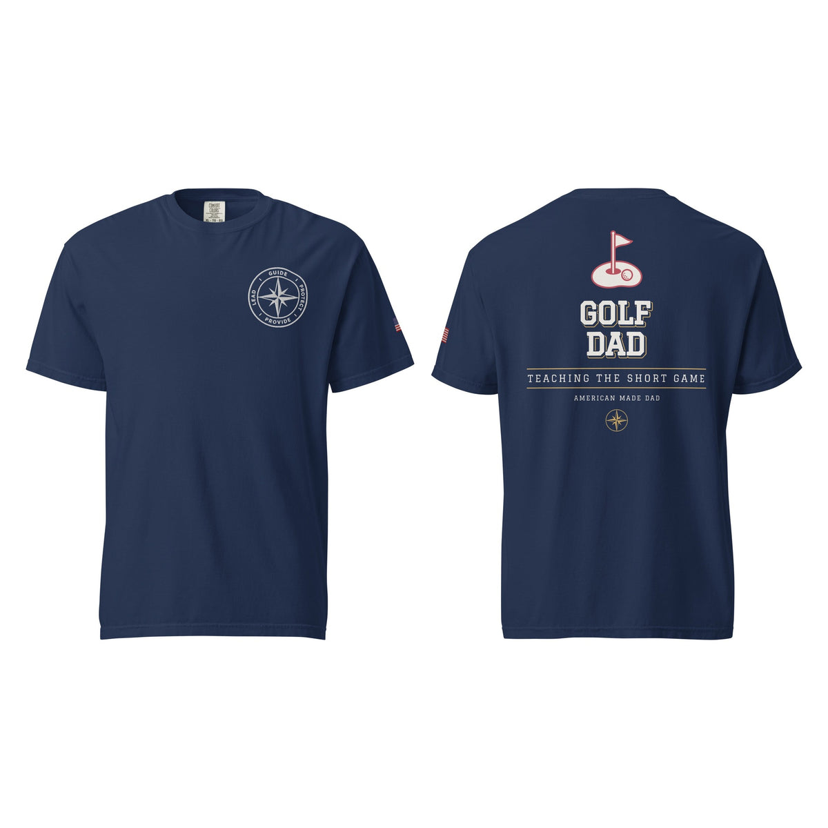 True Navy front and back