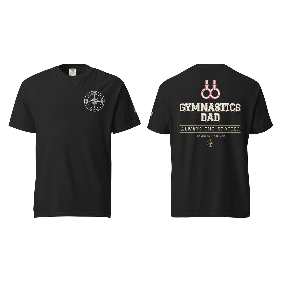 Black front and back