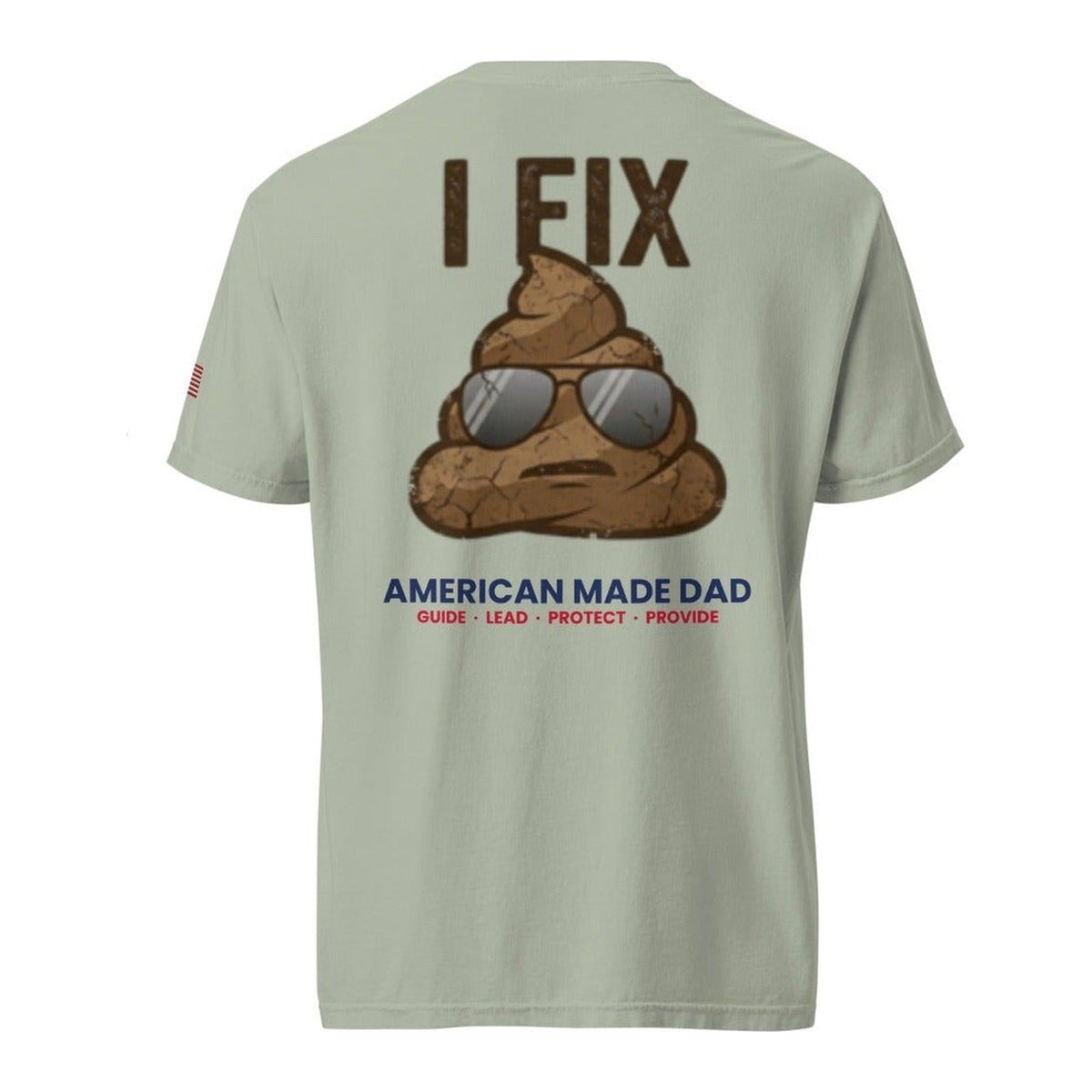 I Fix S#!t t-shirt back design, Bay