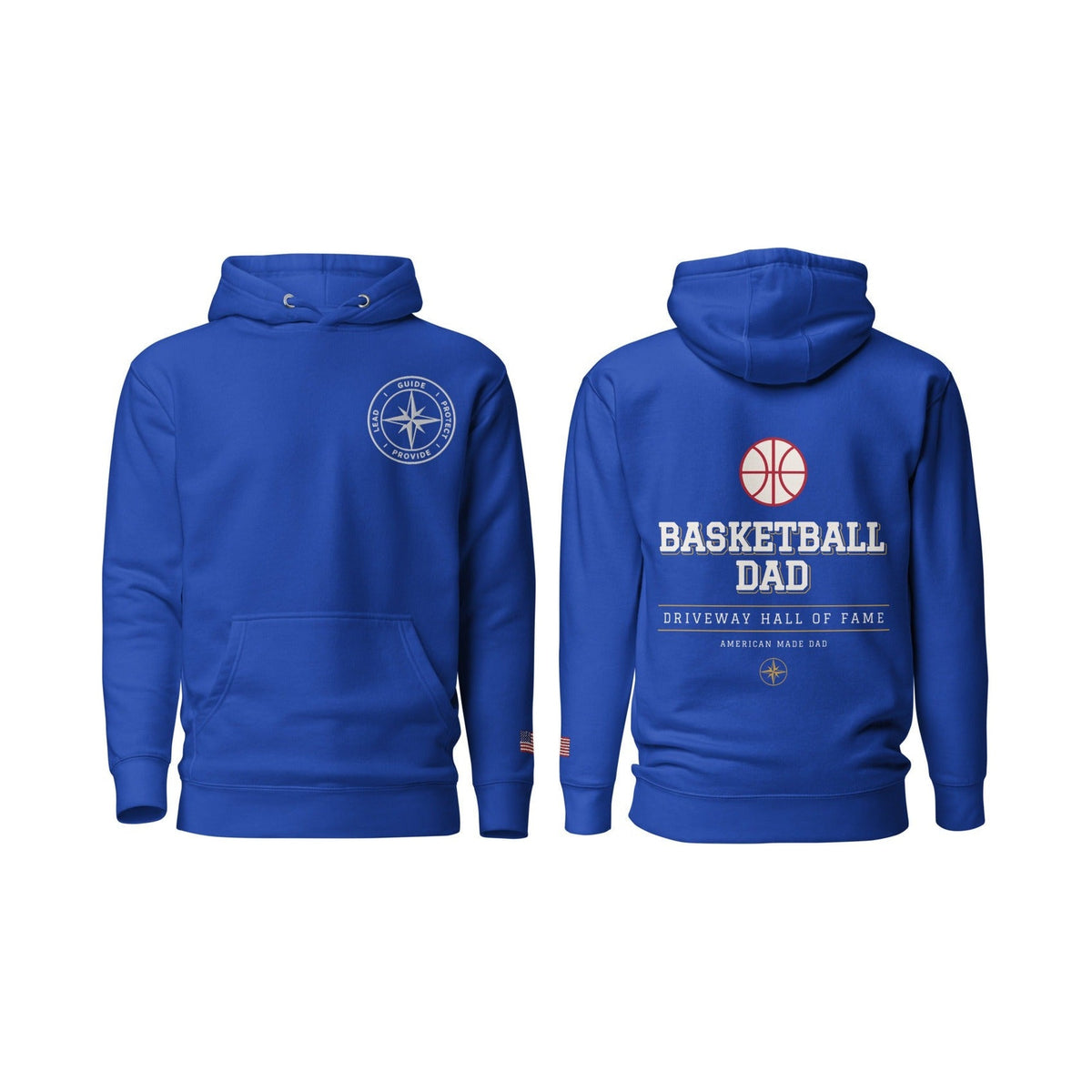Basketball Dad Driveway Hall of Fame, Team Royal, front and back