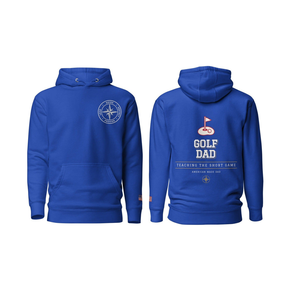 Golf Dad Teaching the Short Game, Team Royal, front and back