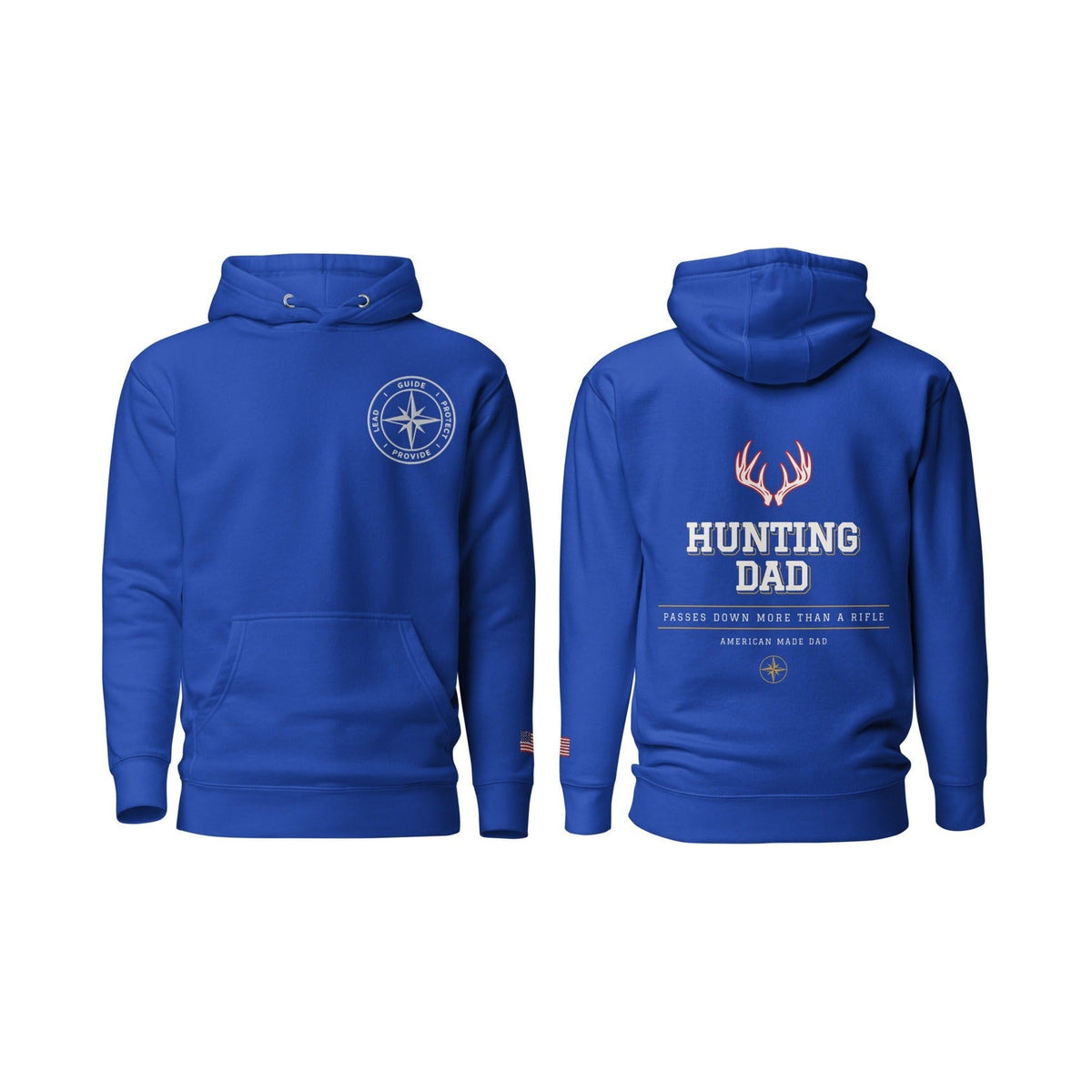 Hunting Dad Passes Down More Than a Rifle, Team Royal, front and back