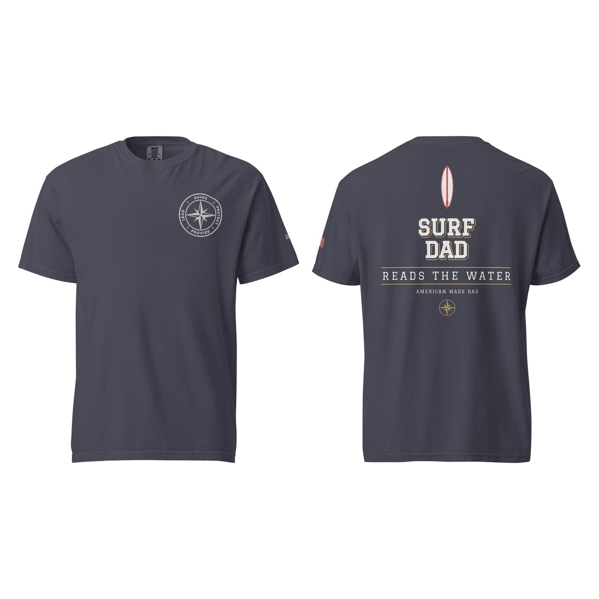 Navy front and back