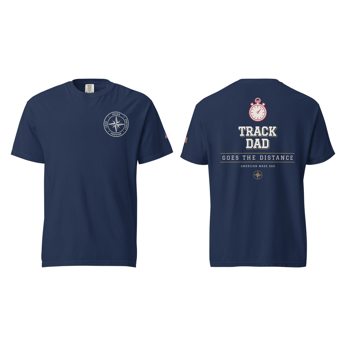 True Navy front and back