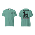 Grilling With Dad t-shirt, Seafoam, front and back