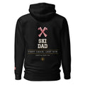 Ski Dad hoodie back Black