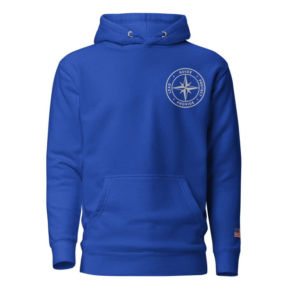 Martial Arts Dad hoodie front Team Royal