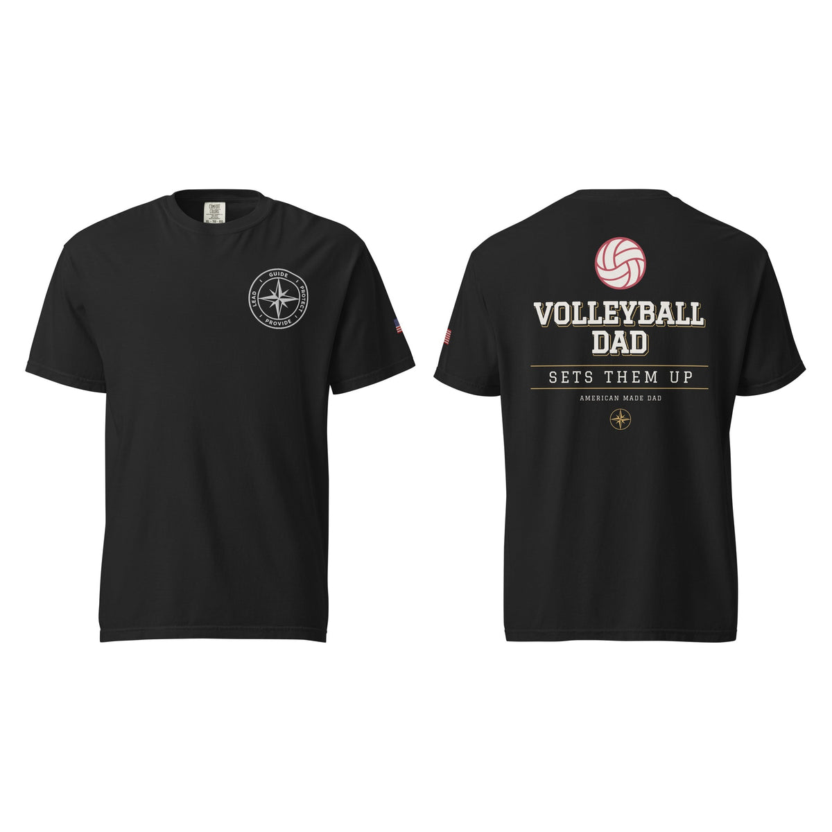 Black front and back